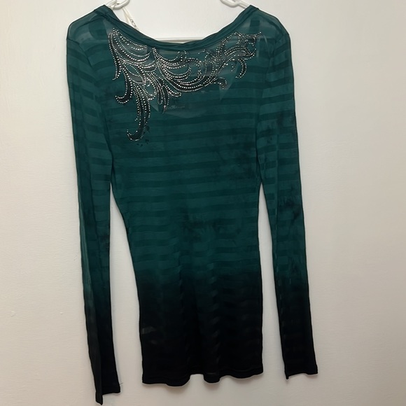 ✨ MAKE OFFER ✨ MISS ME NWT LONG SLEEVE TOP - Picture 6 of 7